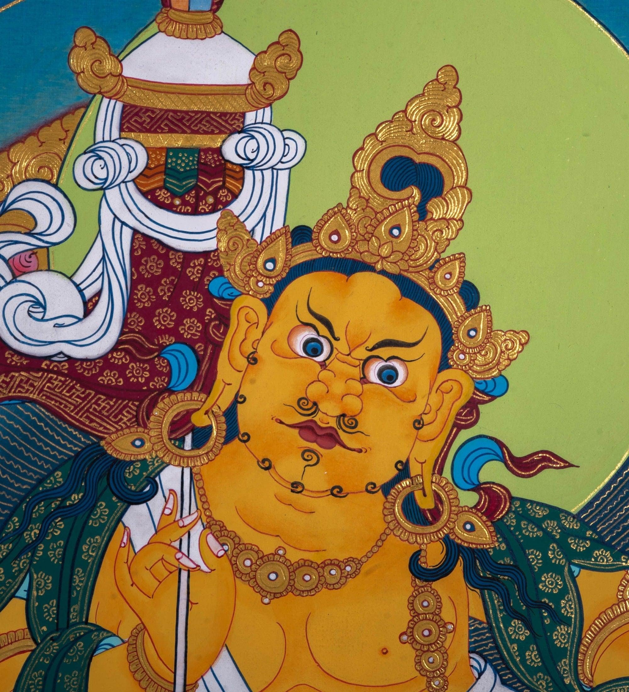 Best Quality Zambala Thangka - Himalayas Shop