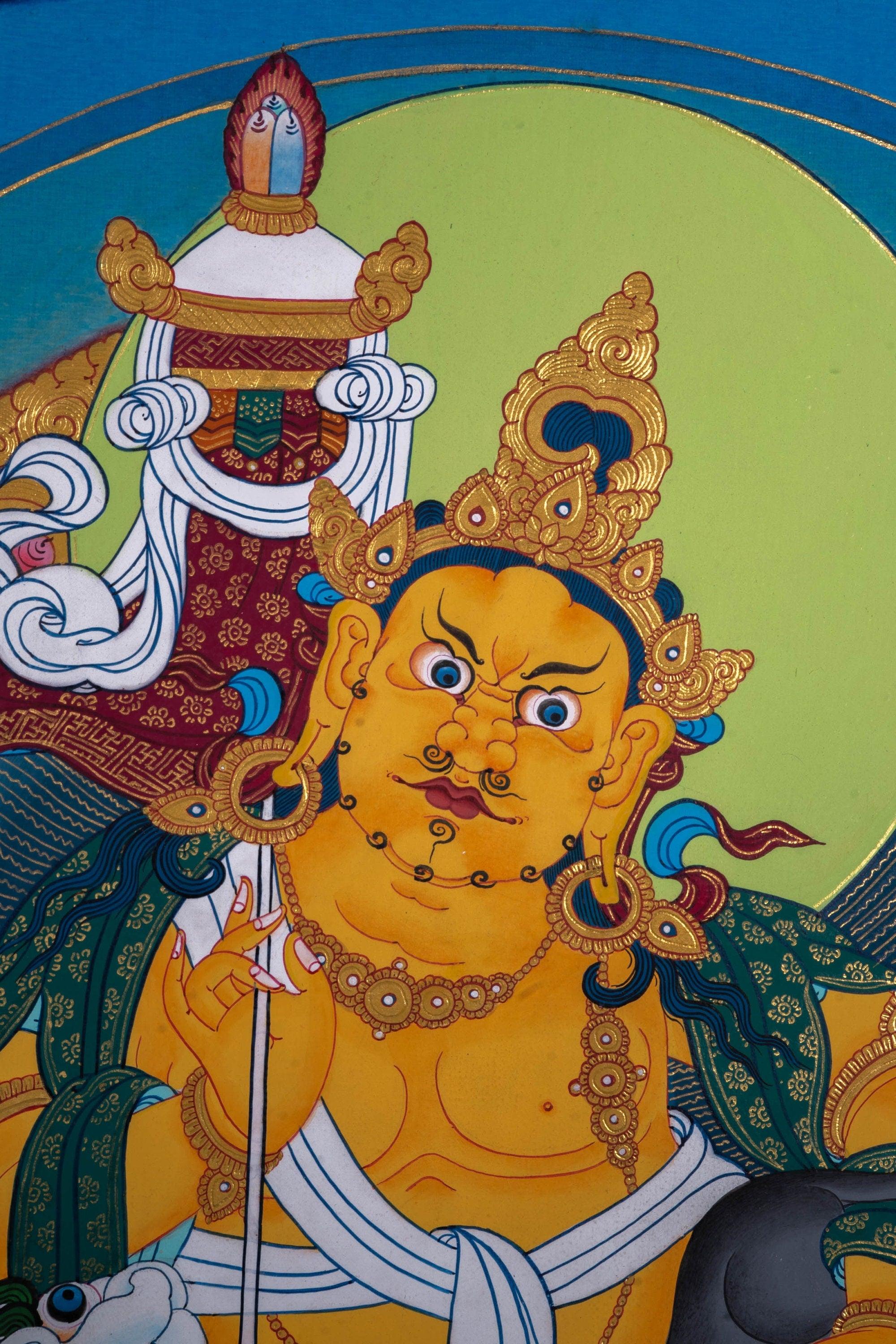 Best Quality Zambala Thangka - Himalayas Shop
