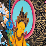 Fine Quality Manjushri Thangka For home decor and and Wall hanging 