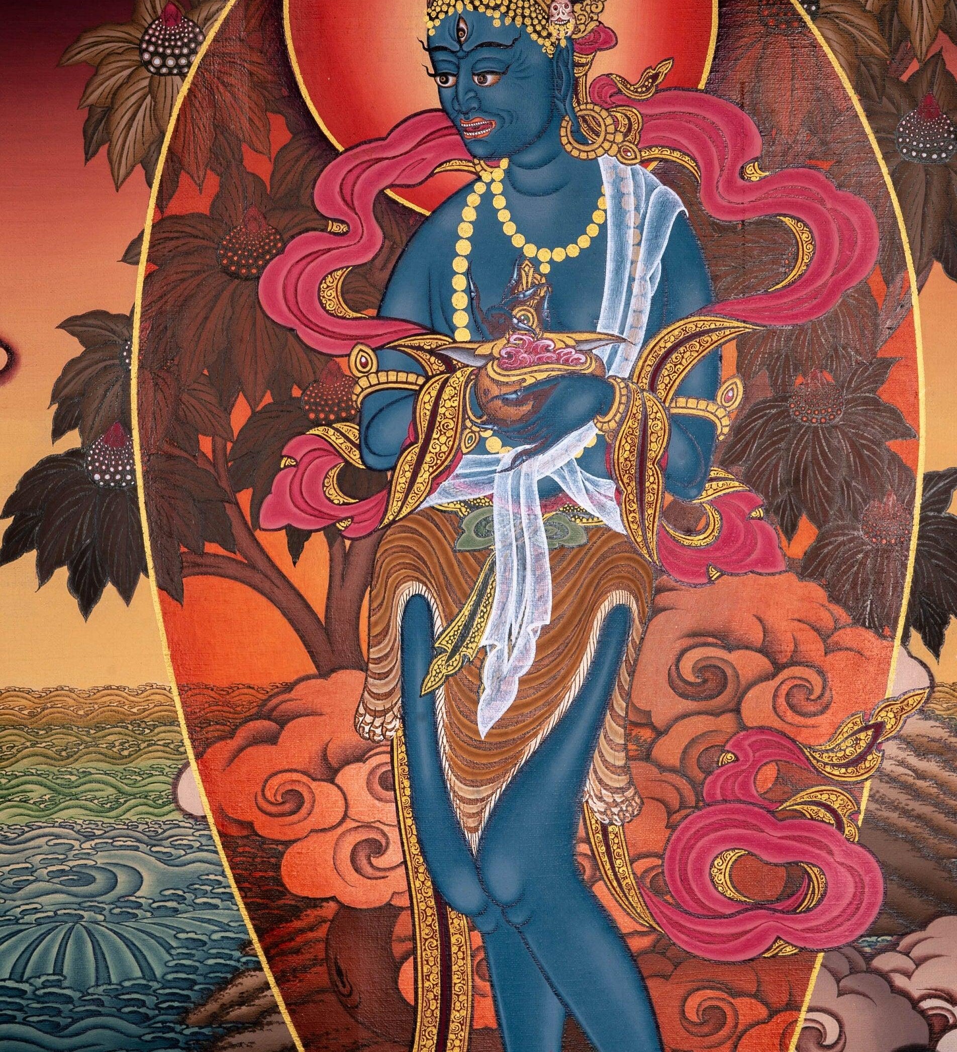 White Tara Bodhisattva Painting | Free Shipping