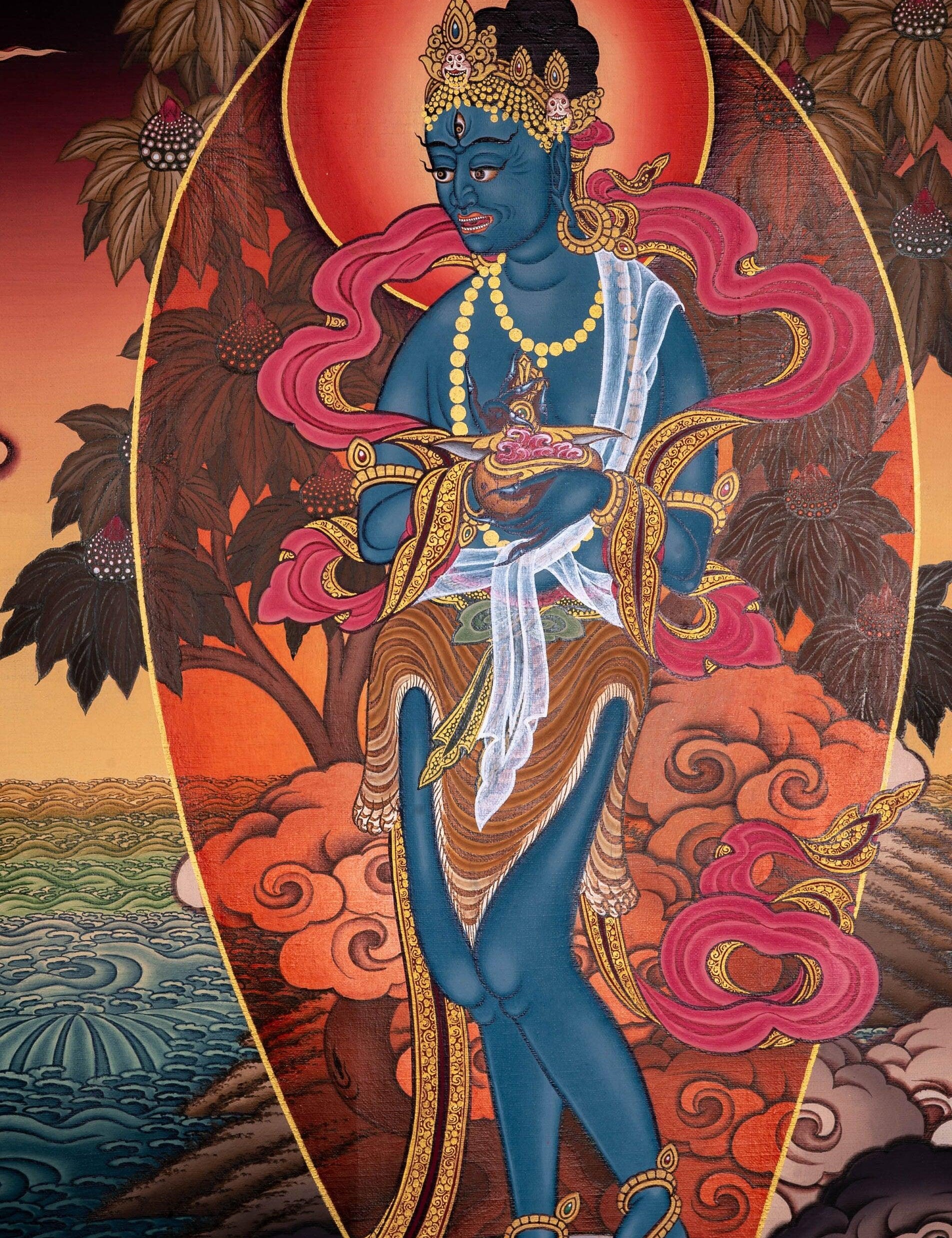 White Tara Bodhisattva Painting | Free Shipping