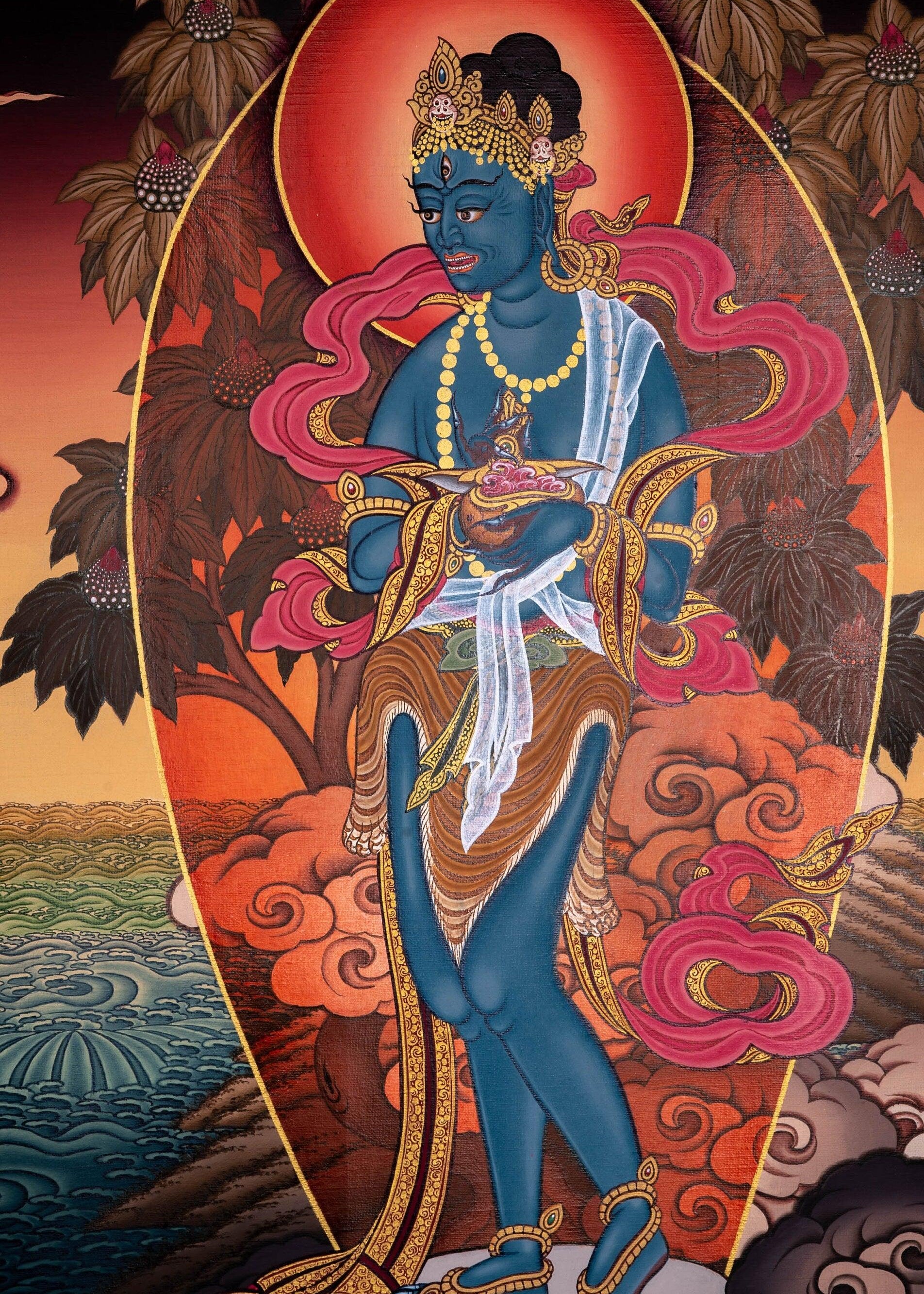 White Tara Bodhisattva Painting | Free Shipping