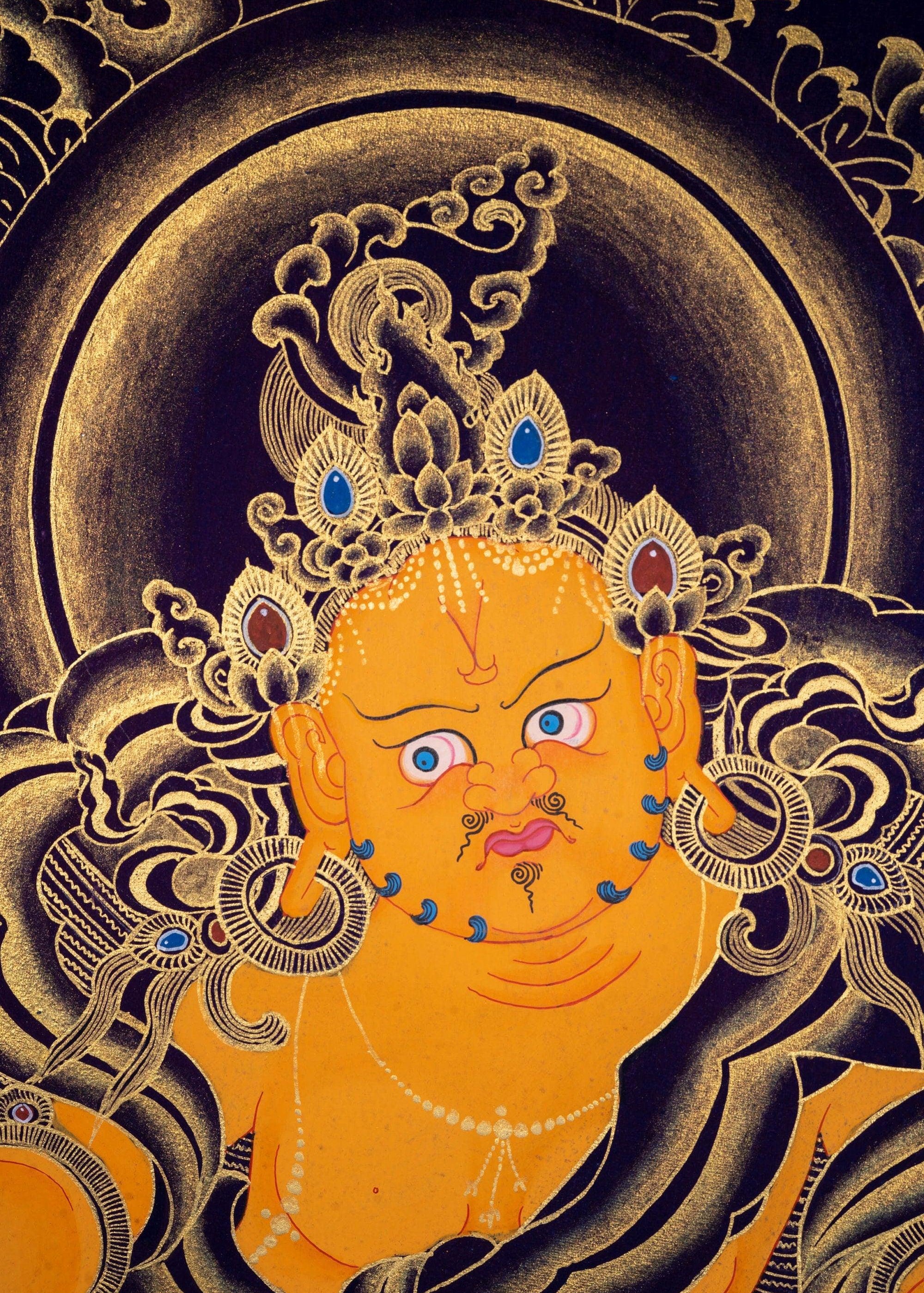 High quality Kuber Thangka - Himalayas Shop