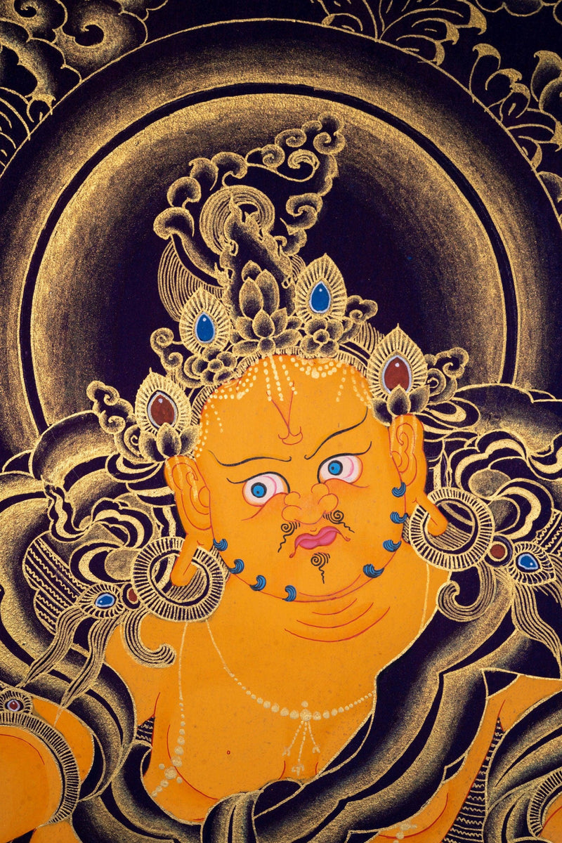 High quality Kuber Thangka - Himalayas Shop