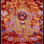 Pudke Mahakala Thangka Painting - Himalayas Shop