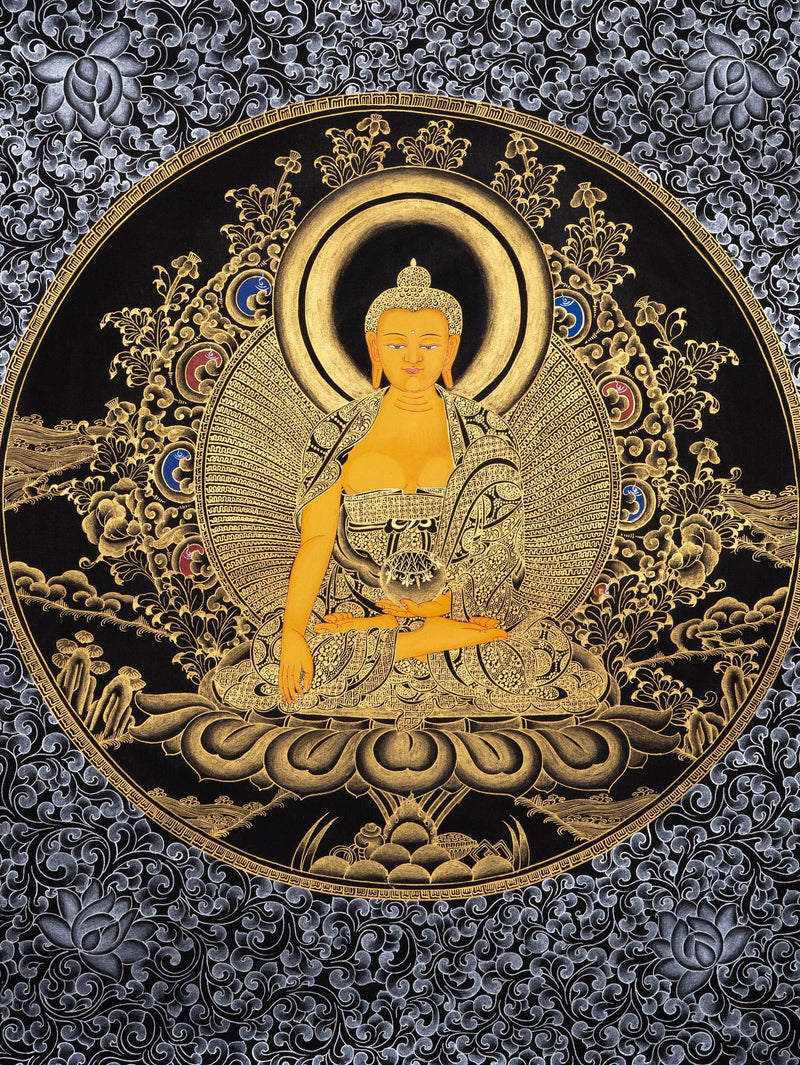 Handmade art of  Shakyamuni Buddha - Himalayas Shop