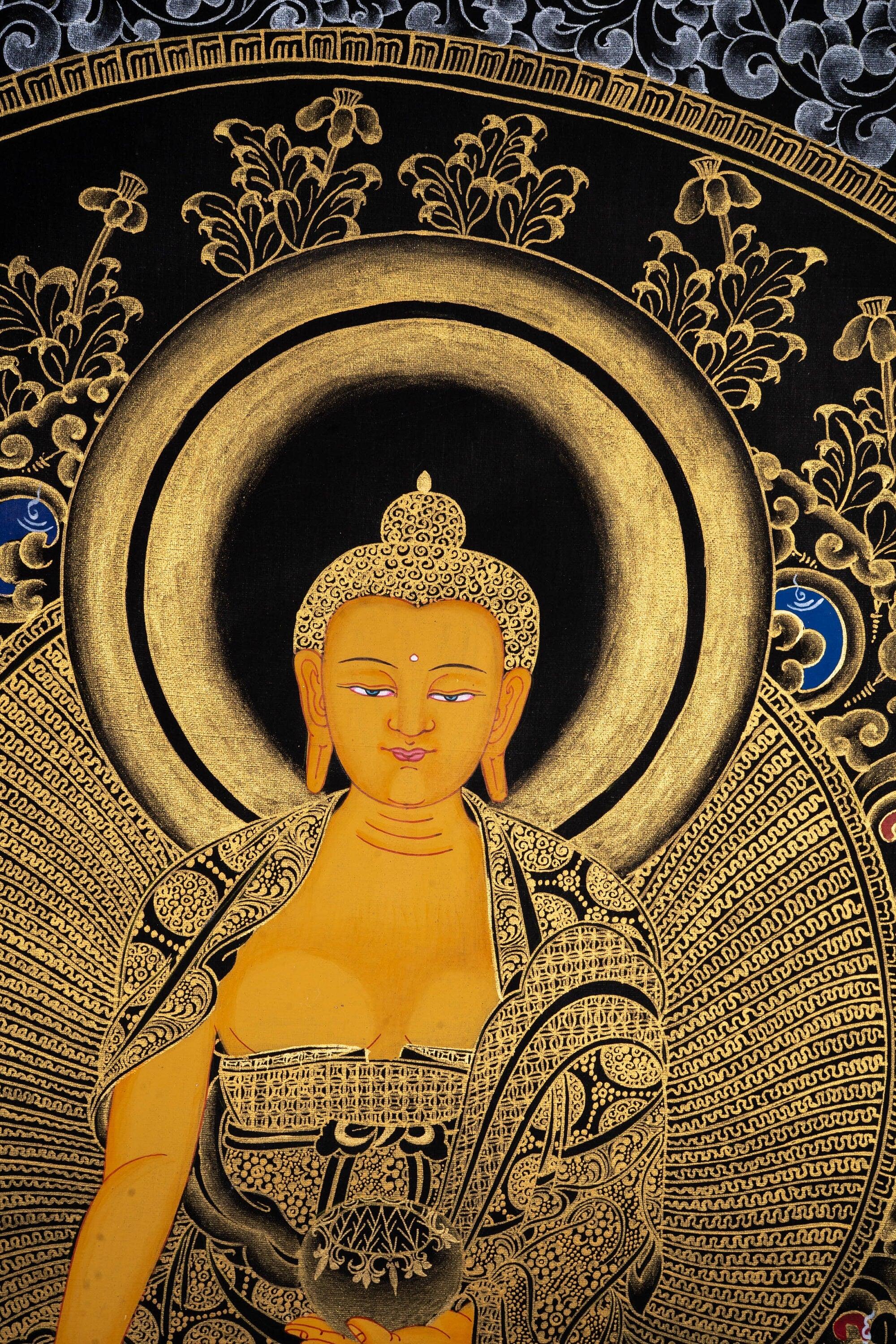 Handmade art of  Shakyamuni Buddha - Himalayas Shop