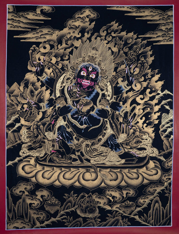 6 Arm Mahakala Thangka