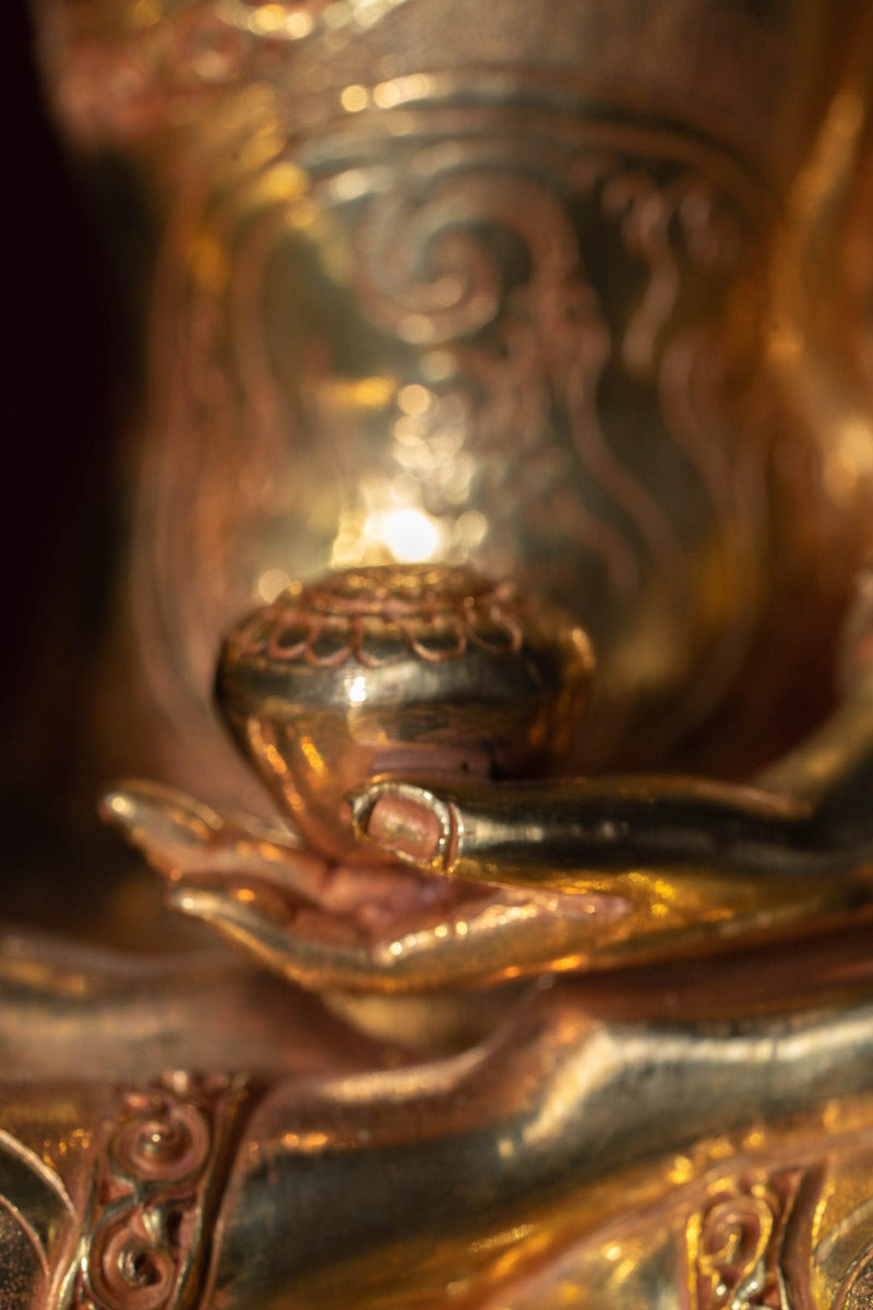 Handmade Shakyamuni Buddha statue - Himalayas Shop