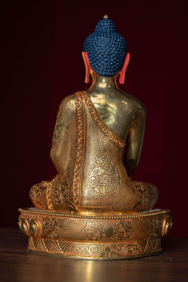 Handmade Shakyamuni Buddha statue - Himalayas Shop