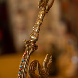 Gold Plated Handmade Guru Padmasambhava Statue - Himalayas Shop