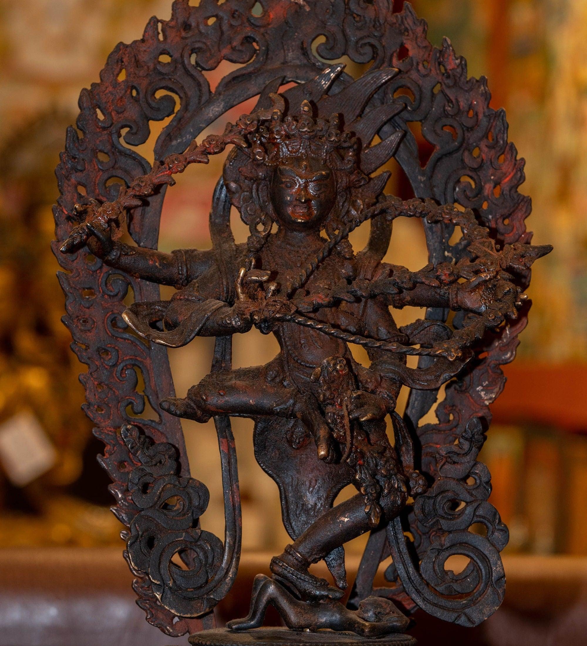 Antique Kurkulla Statue Hindu Deity