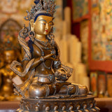 Gold Plated Bajrasattva Statue - Himalayas Shop