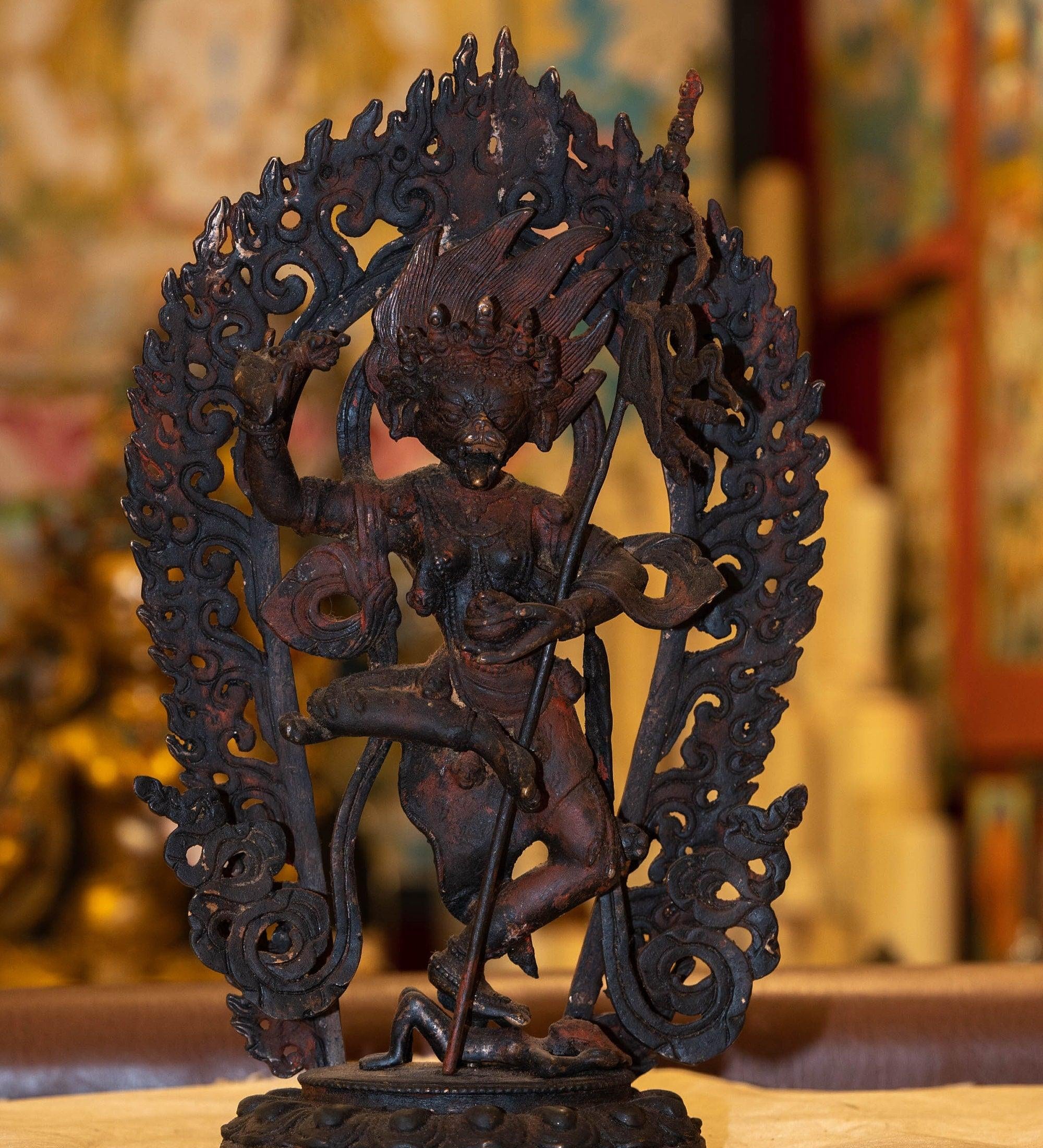 Antique Yogini Statue - Himalayas Shop