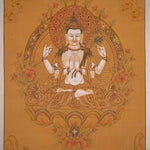 Chenrezig Thangka Painting