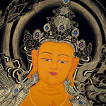 Sword of Wisdom - Manjushri Thangka Painting