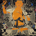 Sword of Wisdom - Manjushri Thangka Painting