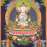 Namo Amitabho, Amitafo - Amitabha Buddha Thangka Painting