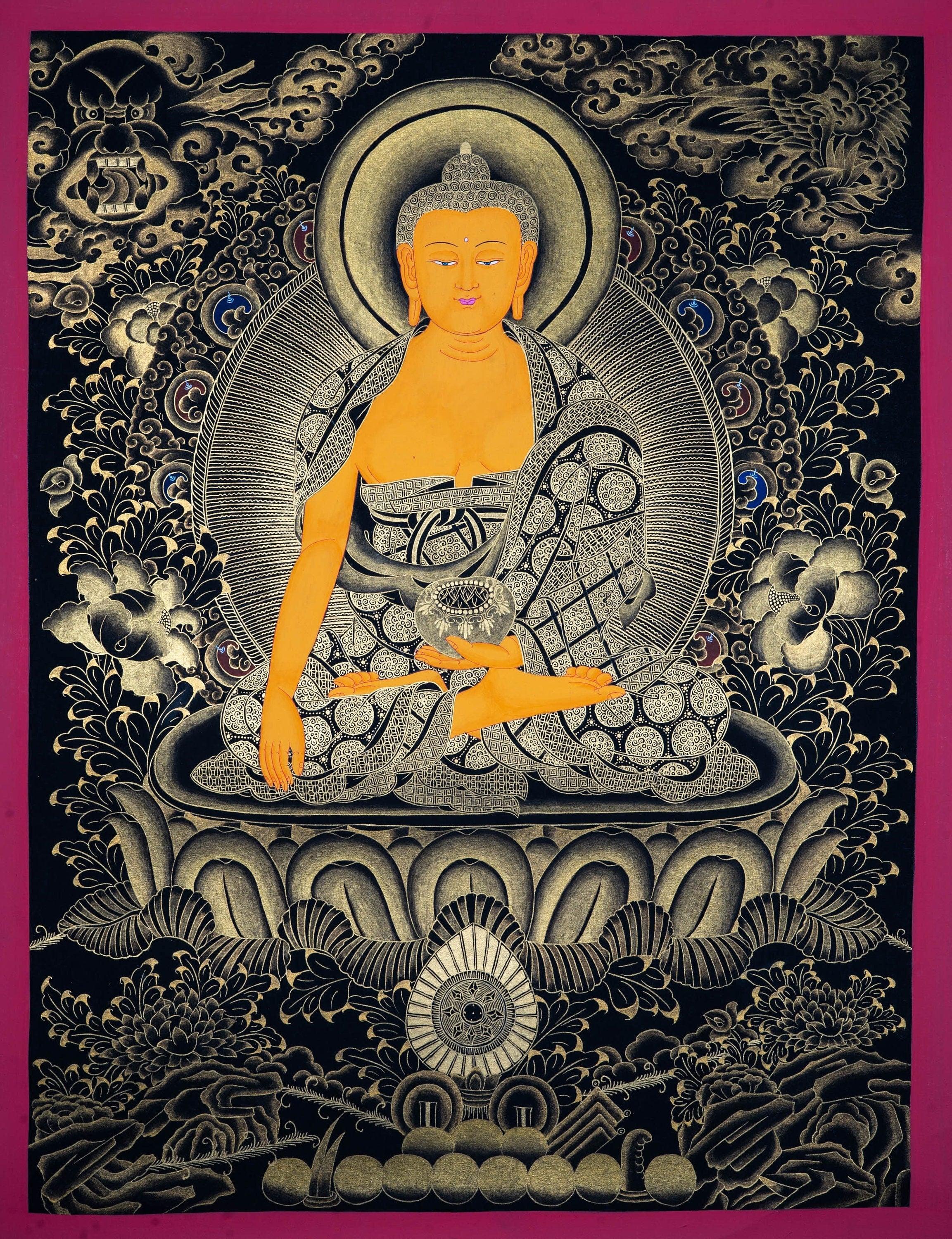 Shakyamuni  Buddha Thangka