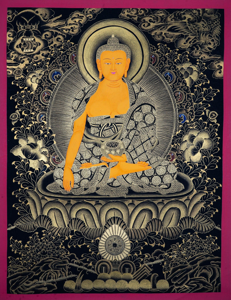 Shakyamuni  Buddha Thangka