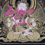 Vajrasattva Shakti , The Great Purifier - Genuine Thangka Painting