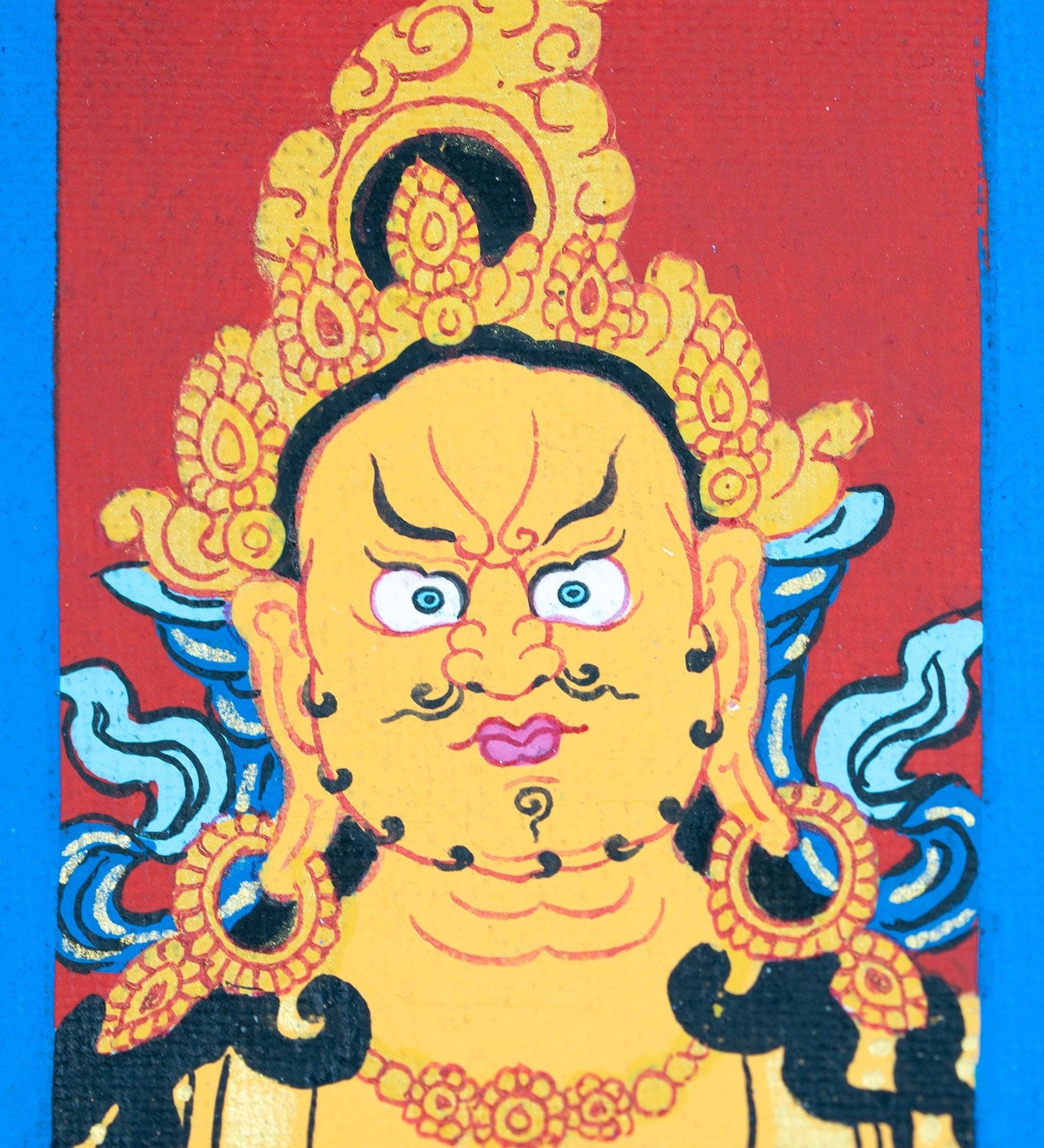 Kuber Ghau Thangka - Himalayas Shop