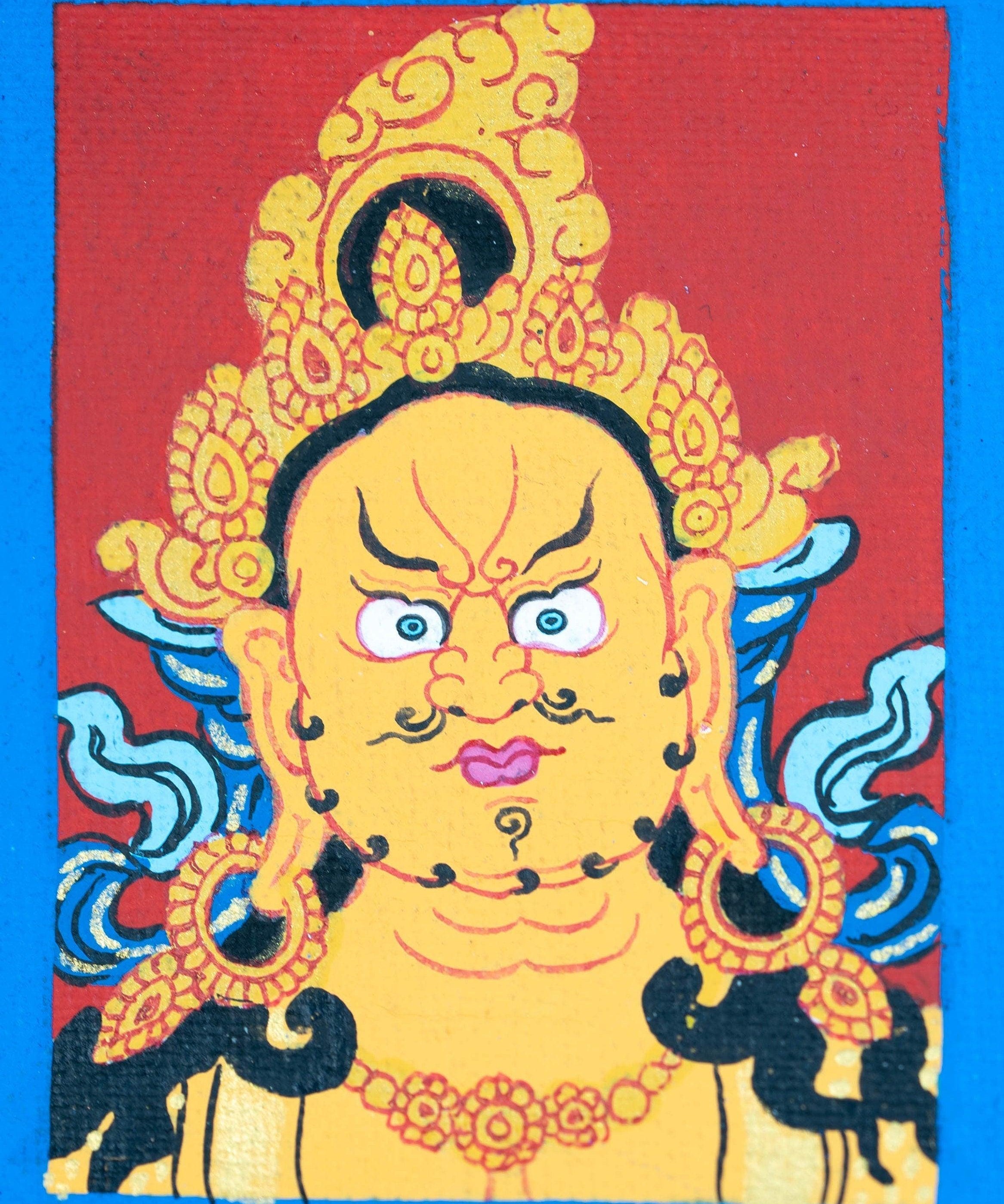 Kuber Ghau Thangka - Himalayas Shop