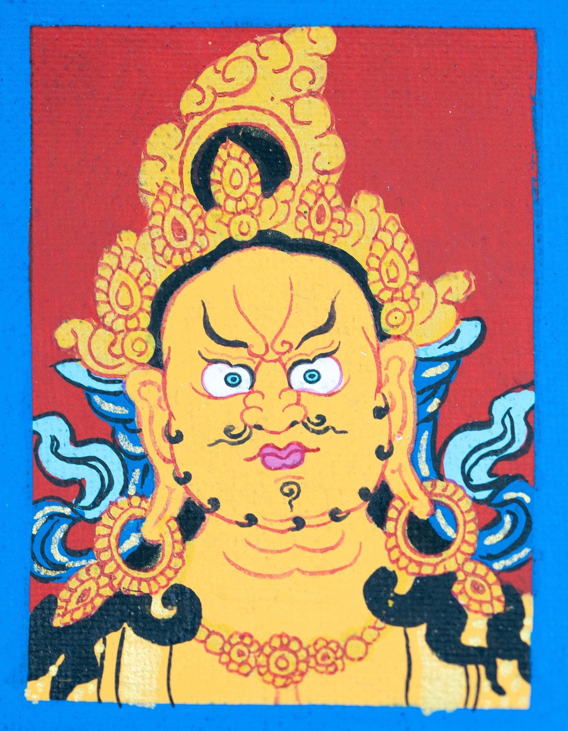 Kuber Ghau Thangka - Himalayas Shop