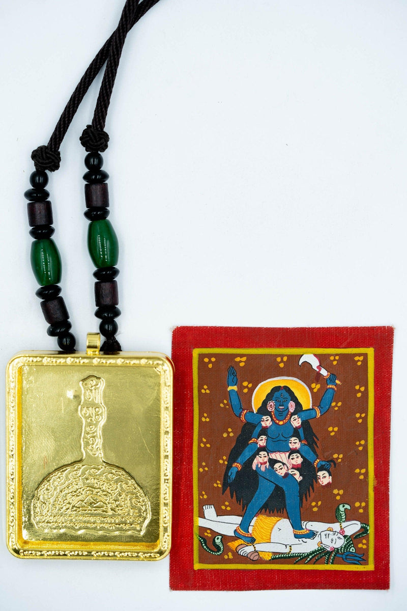 Kali Devi Ghau Thangka - Himalayas Shop