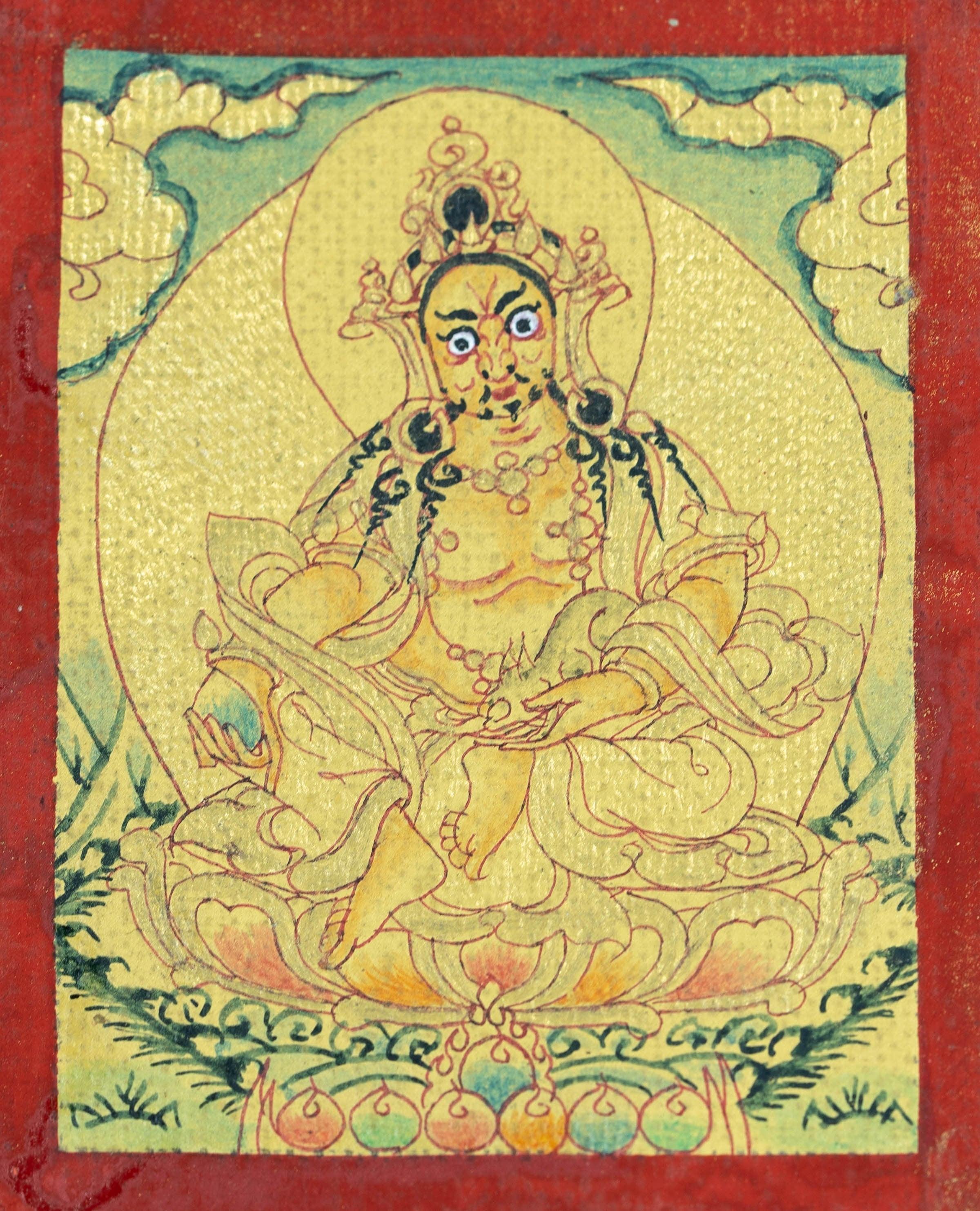 Zambala Ghau Thangka - Himalayas Shop
