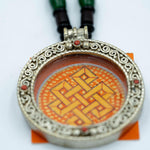 Endless Knot Mandala Ghau Thangka - Himalayas Shop