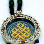 Endless Knot Mandala Ghau Thangka - Himalayas Shop
