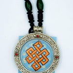 Endless Knot Mandala Ghau Thangka - Himalayas Shop