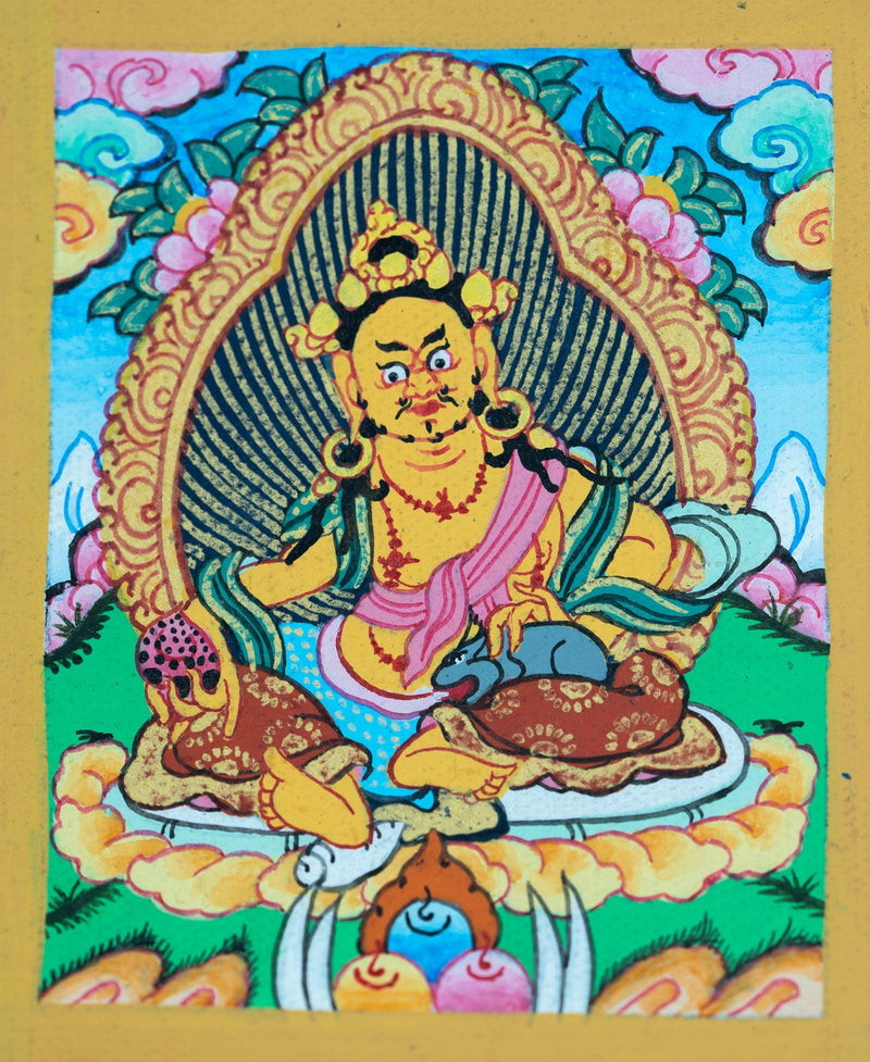 Kubera Ghau Thangka - Himalayas Shop