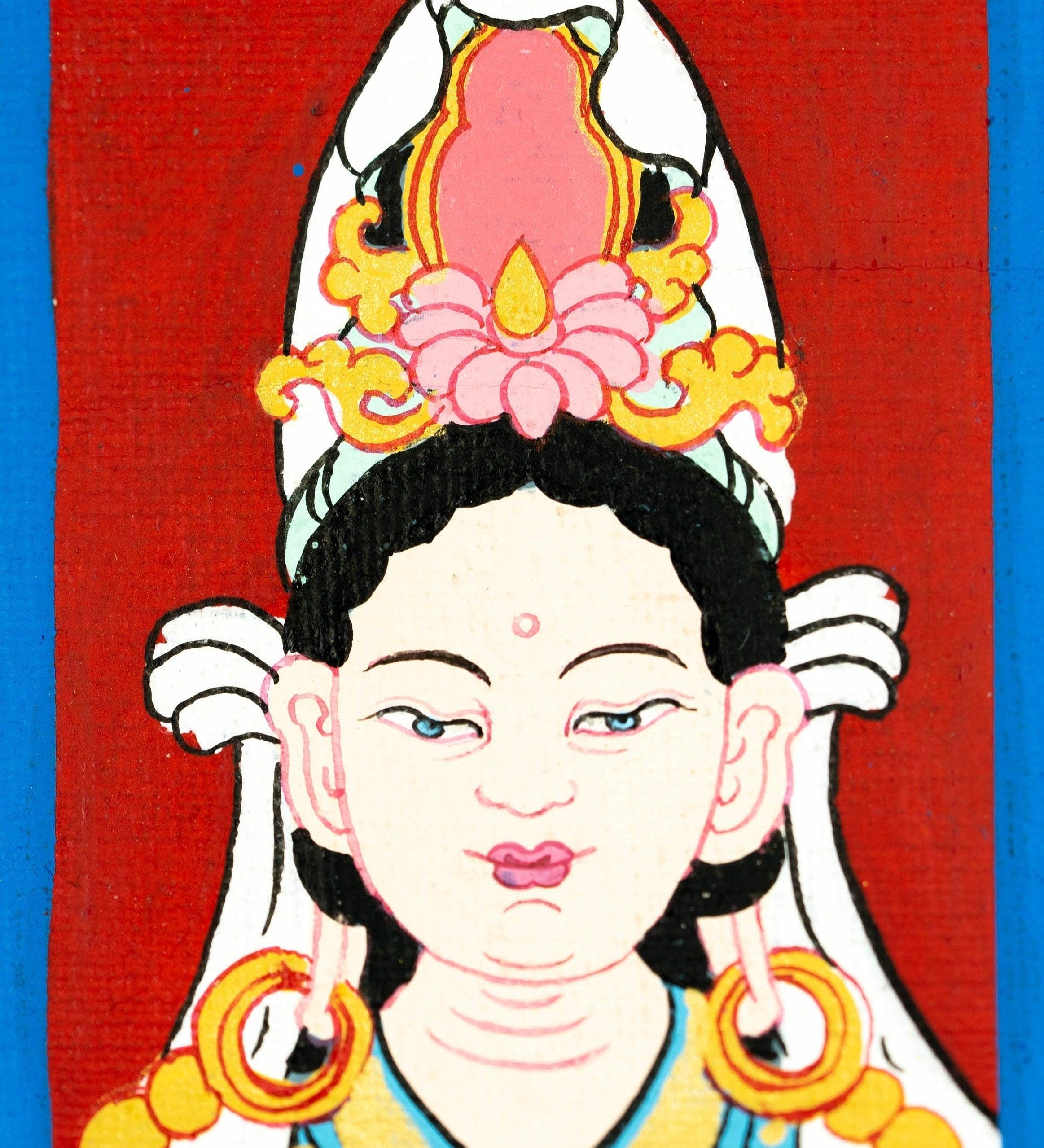Chinese Tara Ghau Thangka - Himalayas Shop