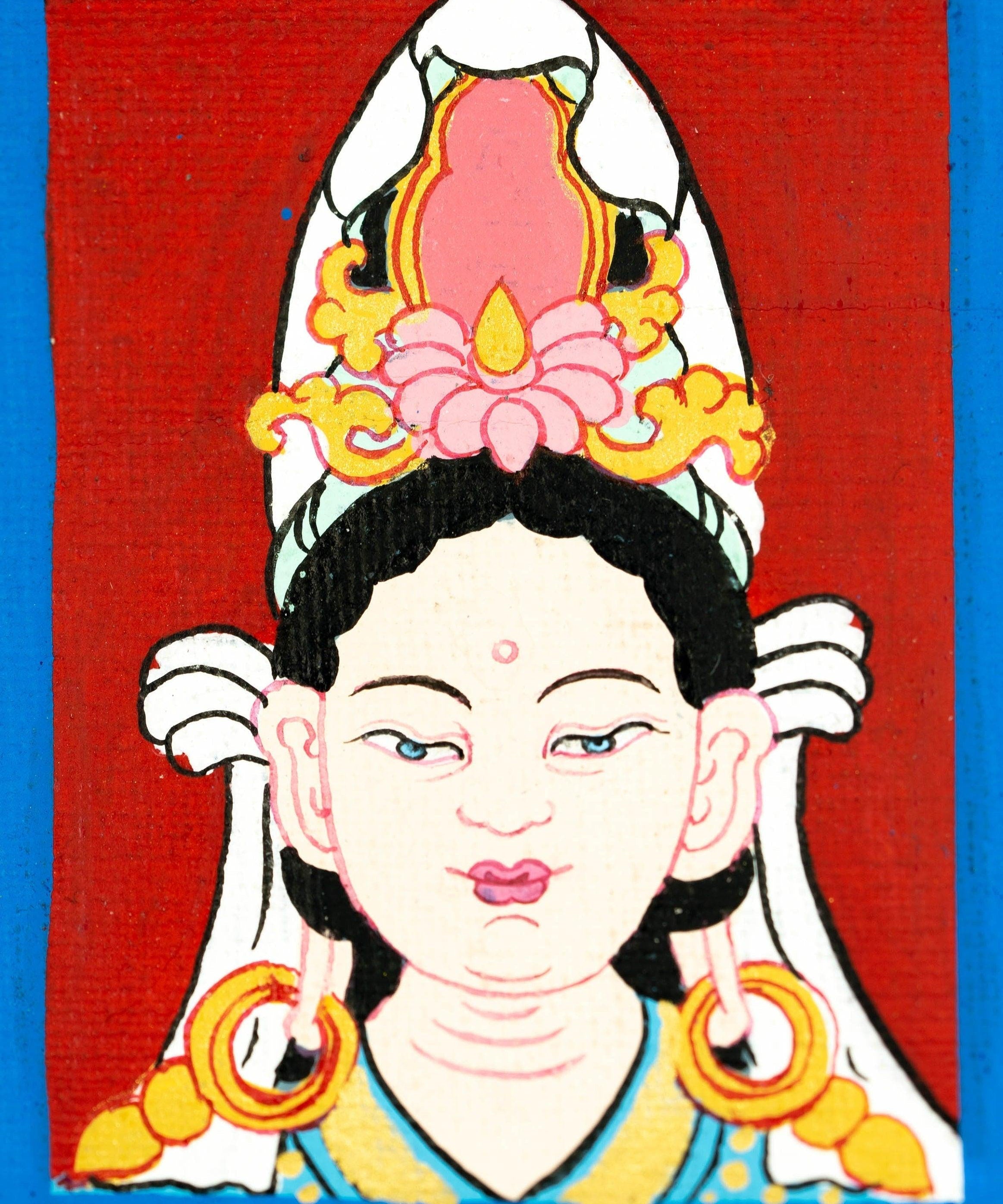 Chinese Tara Ghau Thangka - Himalayas Shop