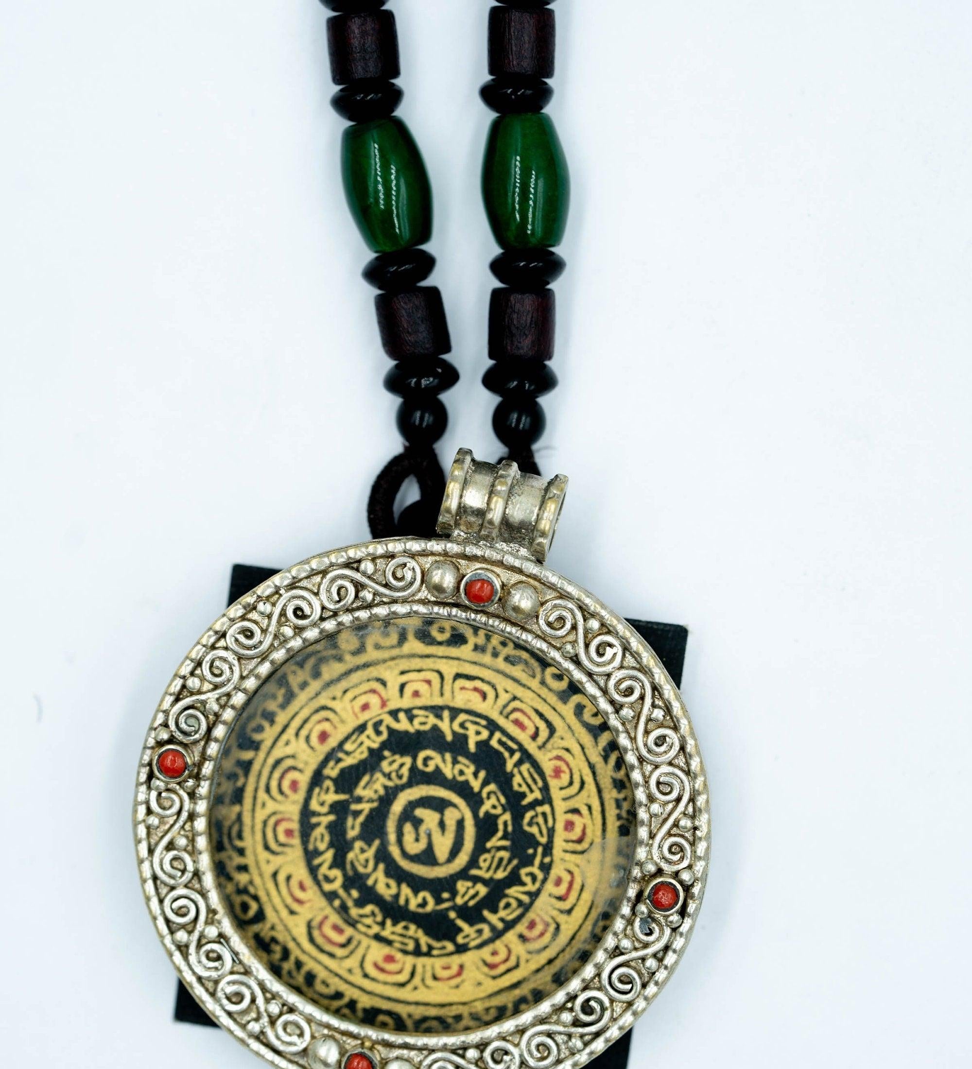 Small Mantra Mandala Ghau Thangka - Himalayas Shop