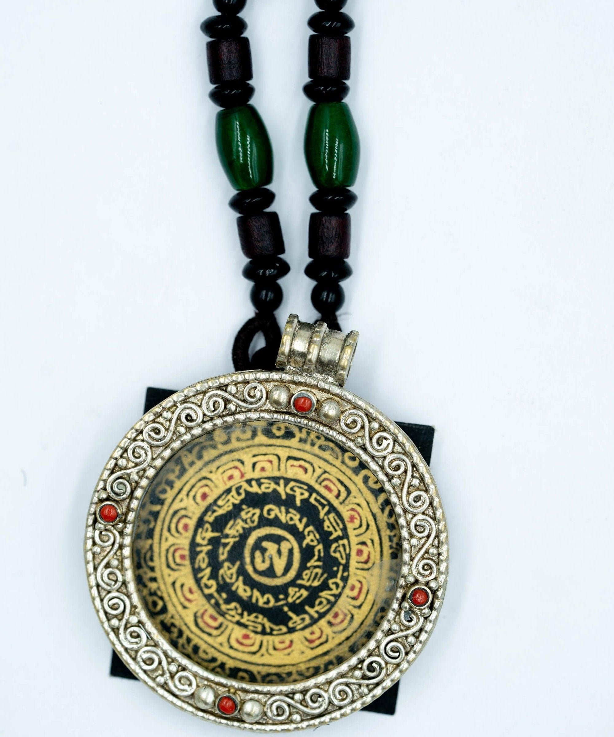Small Mantra Mandala Ghau Thangka - Himalayas Shop