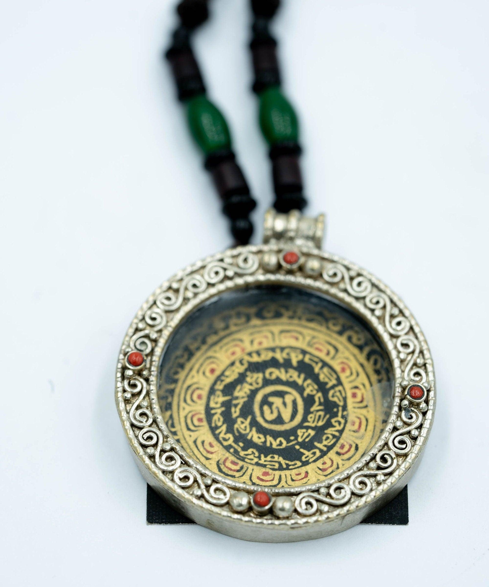 Small Mantra Mandala Ghau Thangka - Himalayas Shop