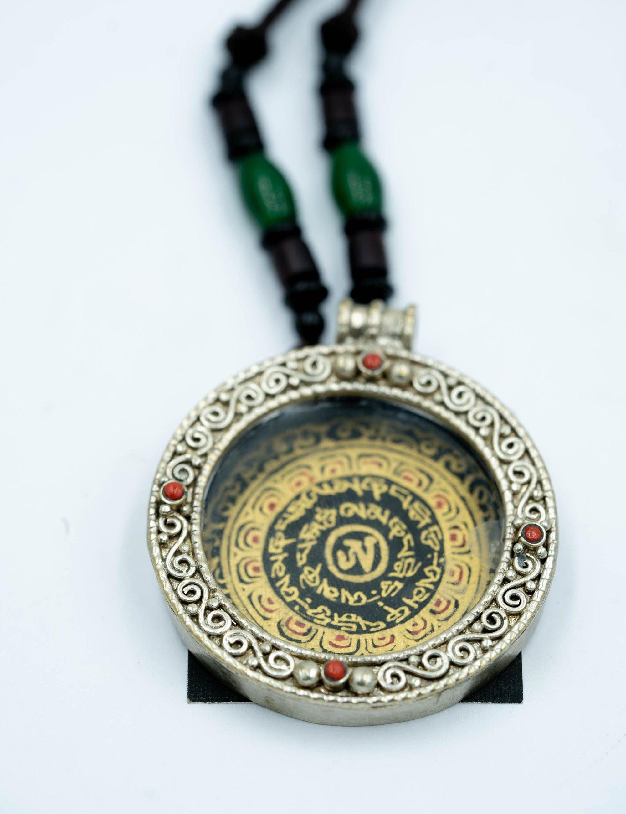 Small Mantra Mandala Ghau Thangka - Himalayas Shop