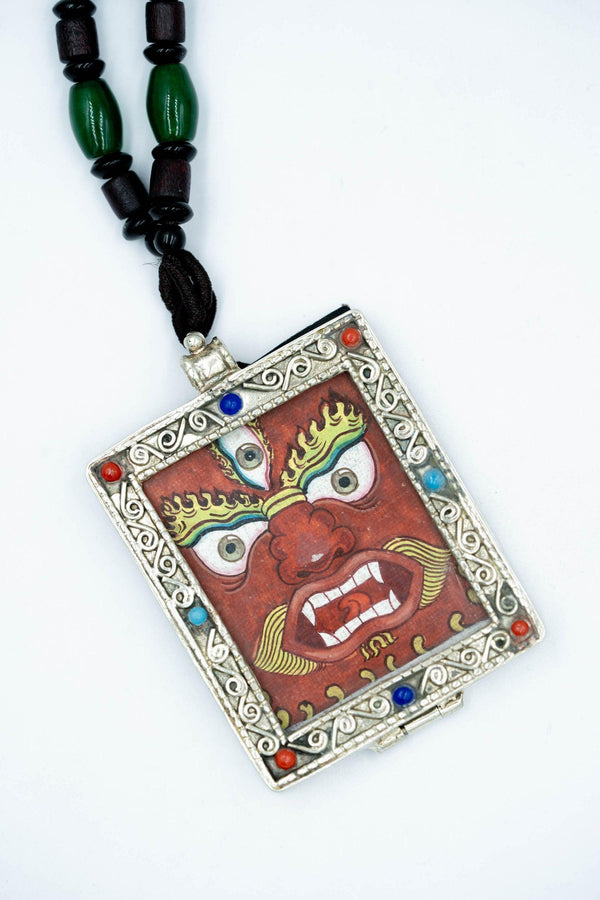 Mahakala Ghau Thangka - Himalayas Shop