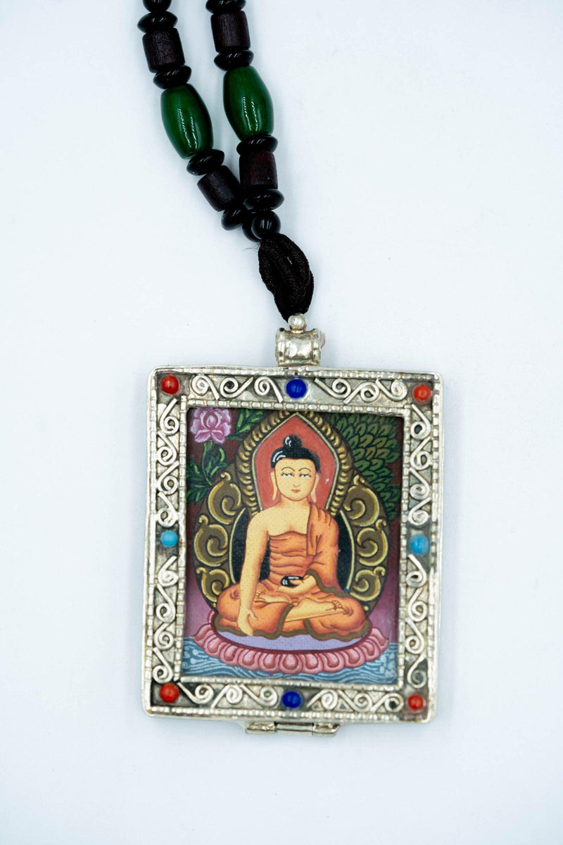Fine Art Shakyamuni Buddha Ghau Thangka - Himalayas Shop