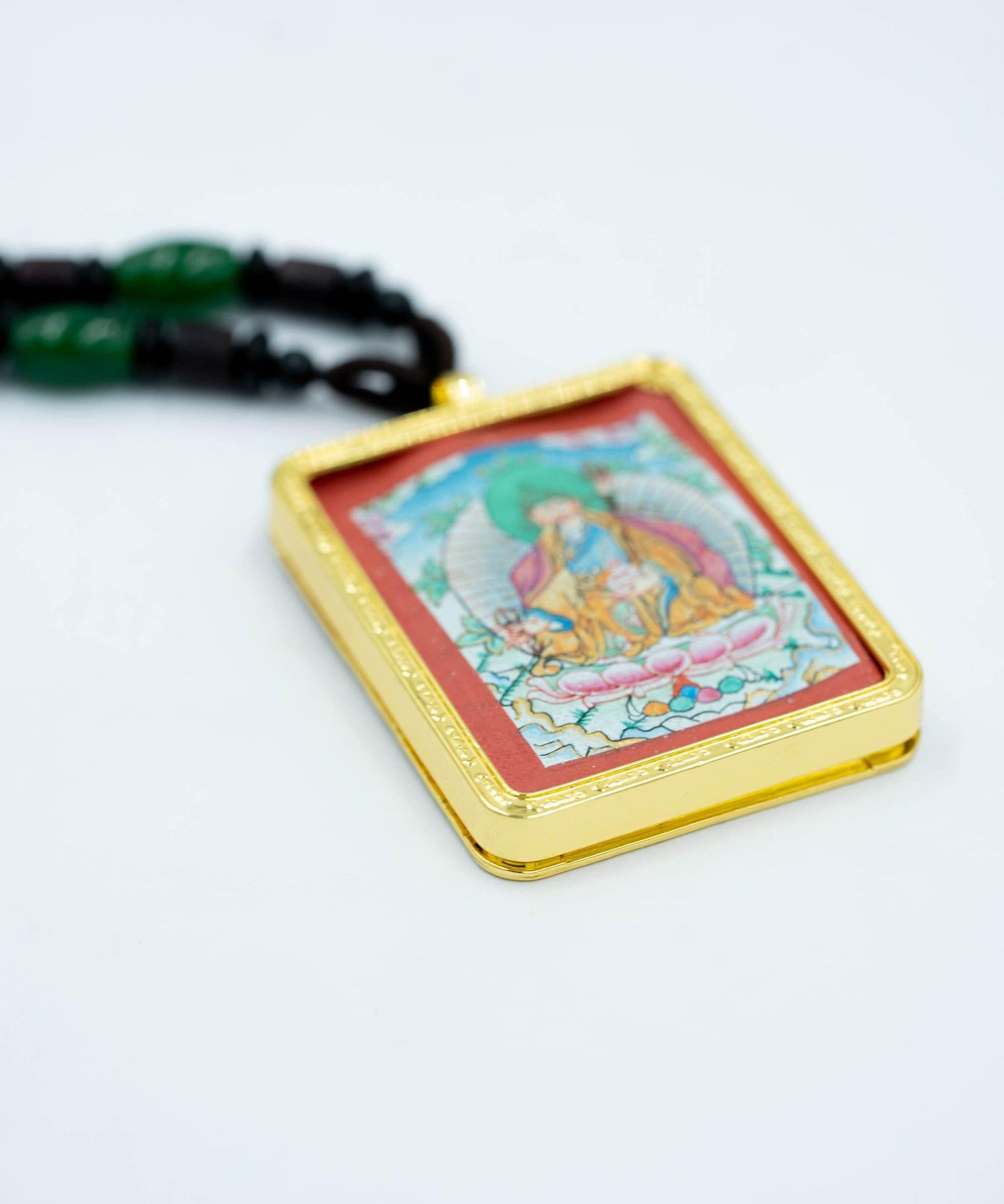 Guru Rinpoche Locket Thangka - Himalayas Shop