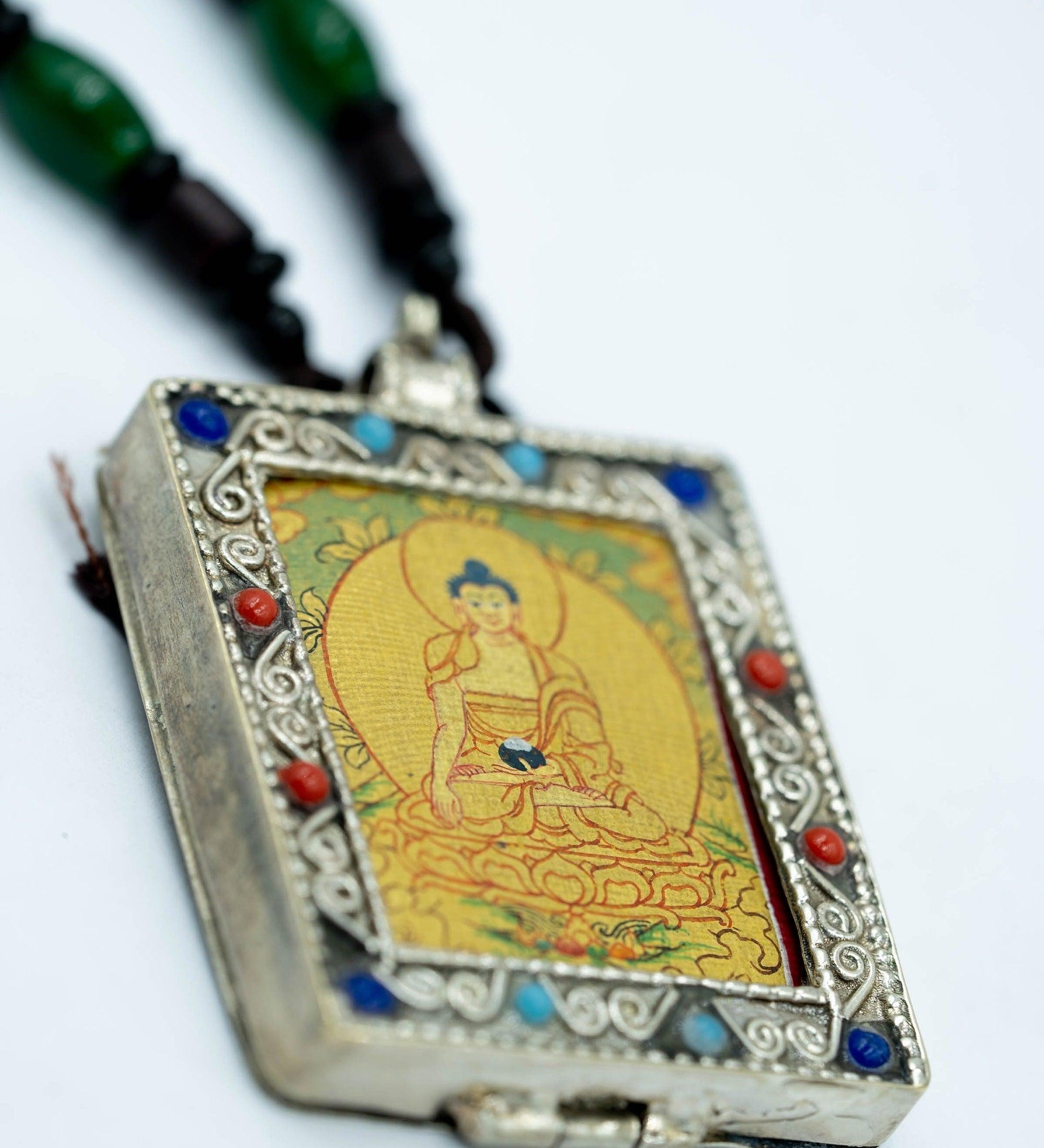 Enlighten Buddha Ghau Thangka - Himalayas Shop
