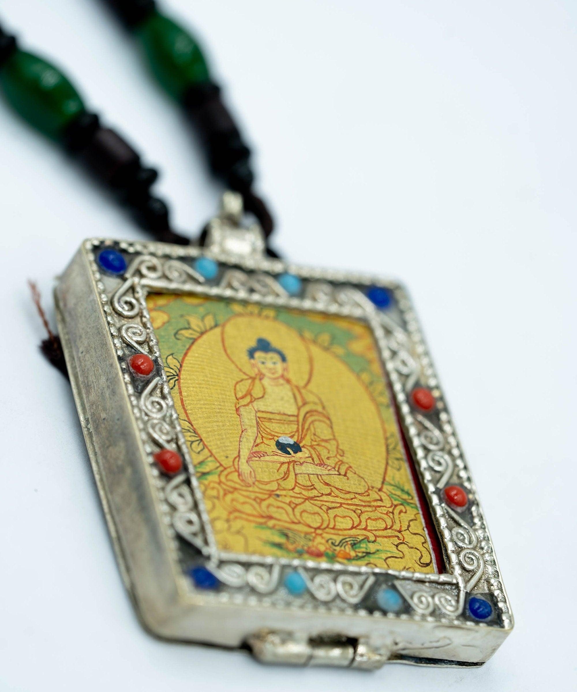 Enlighten Buddha Ghau Thangka - Himalayas Shop
