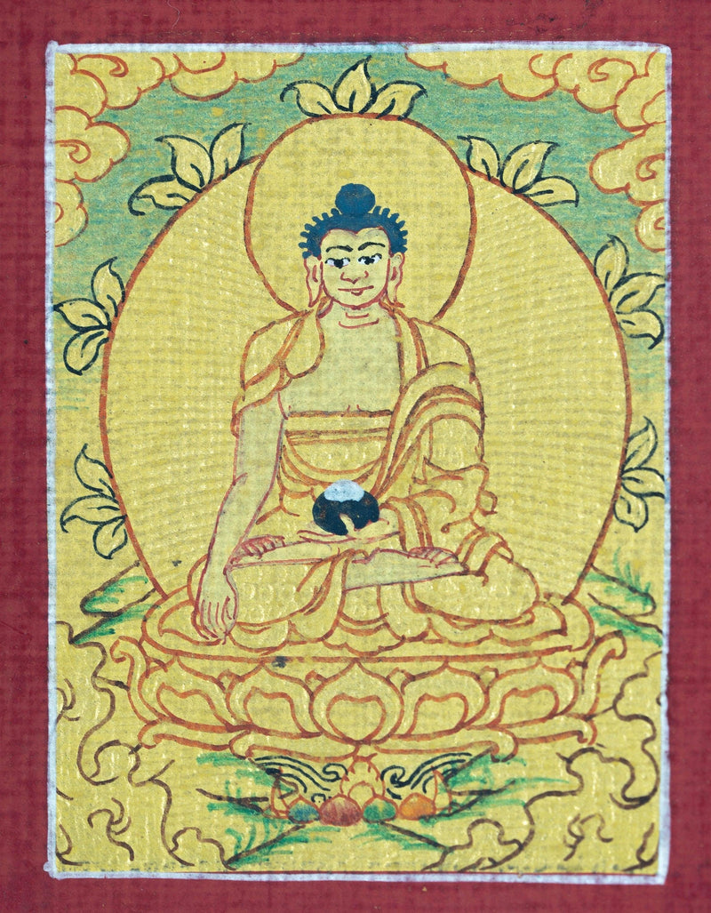 Enlighten Buddha Ghau Thangka - Himalayas Shop