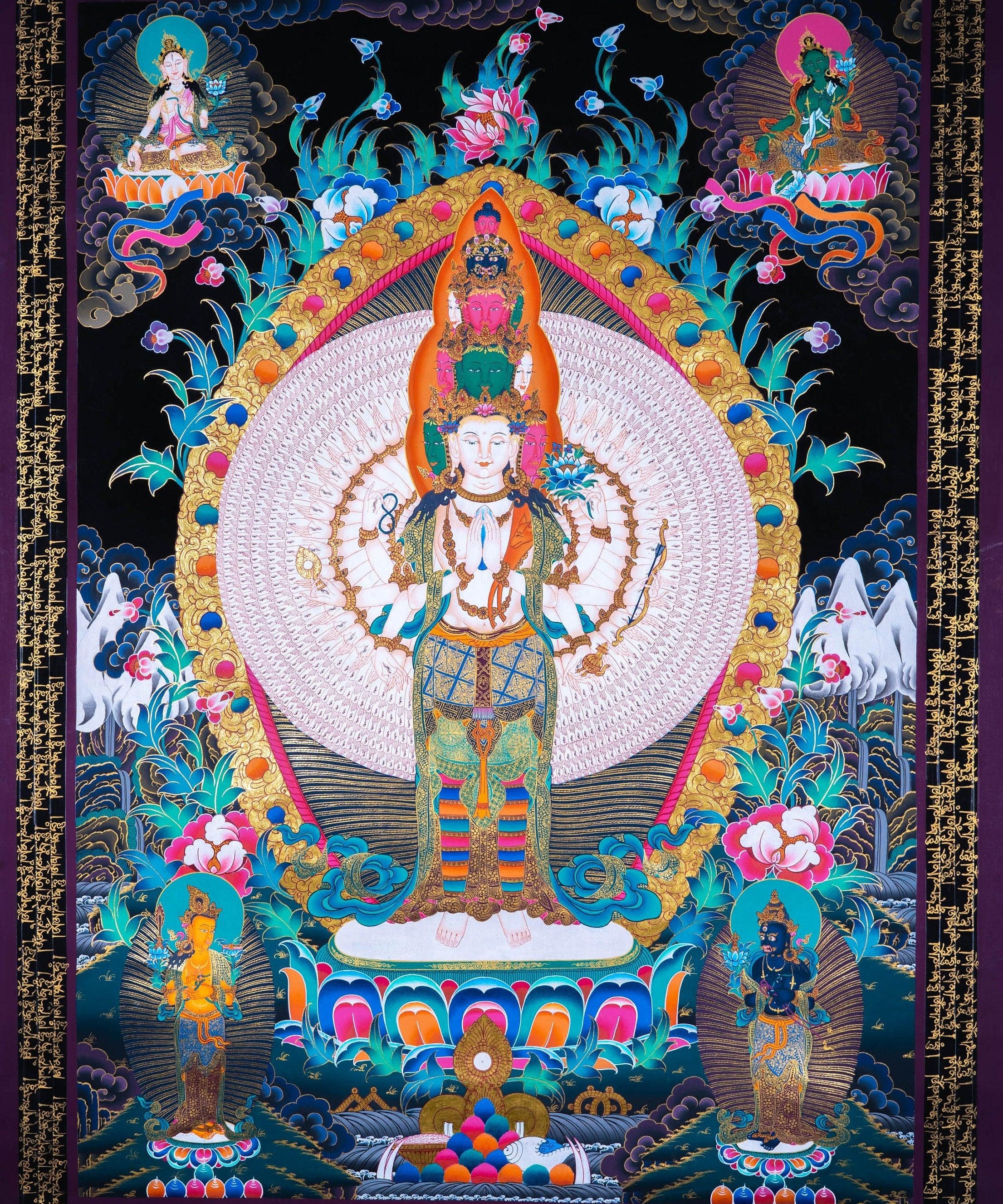 1000 Arm Avalokiteshvara - Himalayas Shop