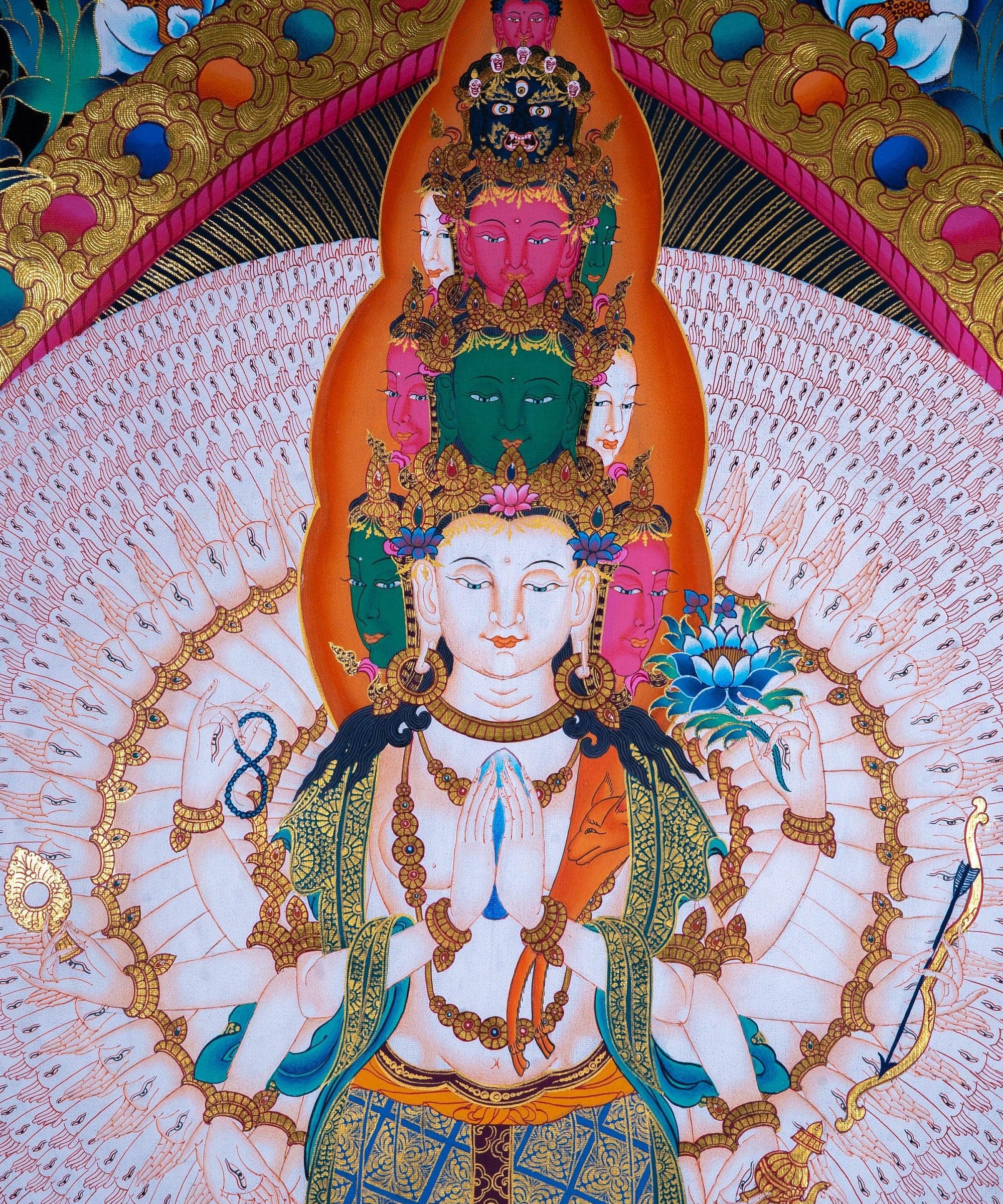 1000 Arm Avalokiteshvara - Himalayas Shop