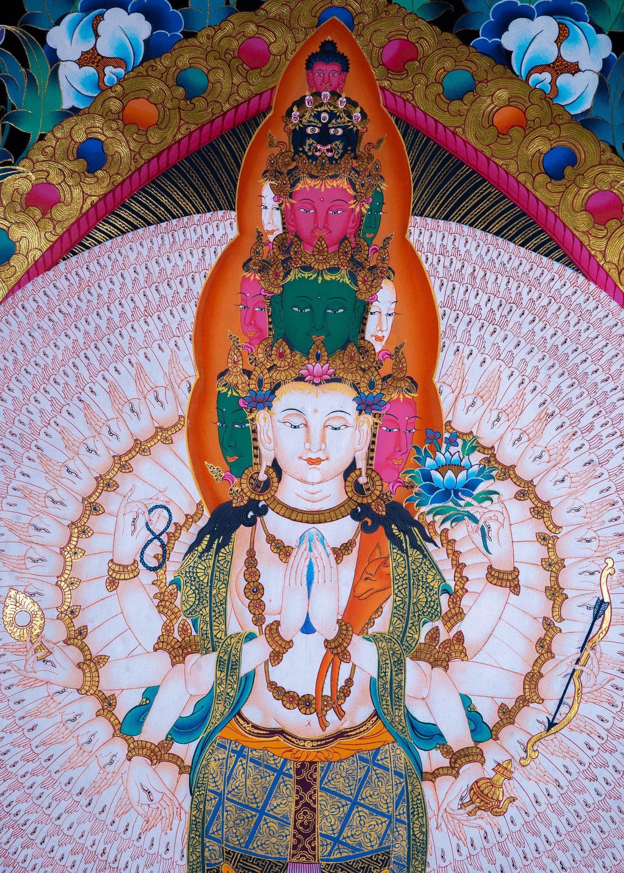 1000 Arm Avalokiteshvara - Himalayas Shop