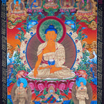 Shakyamuni Buddha Thangka - Himalayas Shop